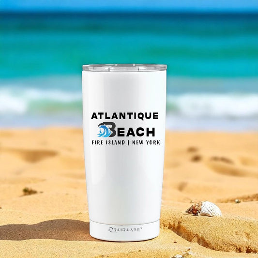 Atlantique Beach Fire Island  Blue Wave 20 oz Stainless Steel Tumbler