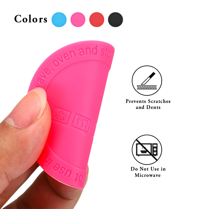 Rubber Bottoms for Tumblers – 3-Pack (56mm / 2.2") Silicone Anti-Slip Self-Adhesive Protectors | Fits 20 oz & 30 oz Tumblers, Wine Tumblers & Thermal Bottles – Black, Light Blue, Pink, Red