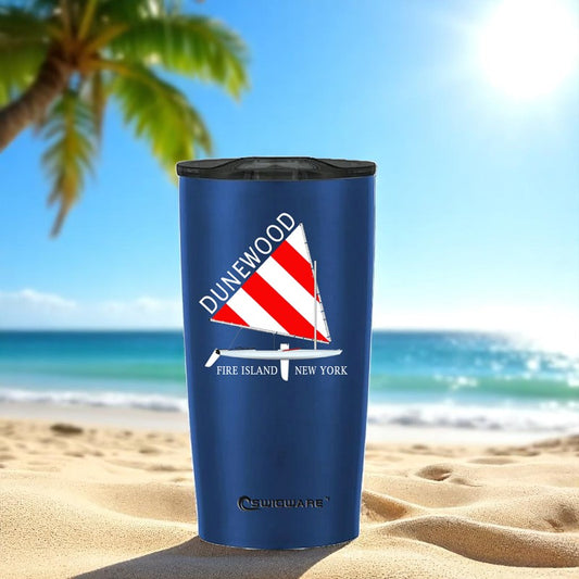 Dunewood Fire Island Sunfish Sailboat 20 oz Stainless Steel Tumbler