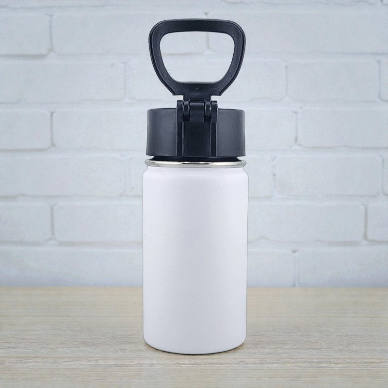 EnduroSip® 12 oz Water Bottle – Bombardiro Crocodilo Italian Brainrot | Double-Sided UVDTF 3D Permastickers