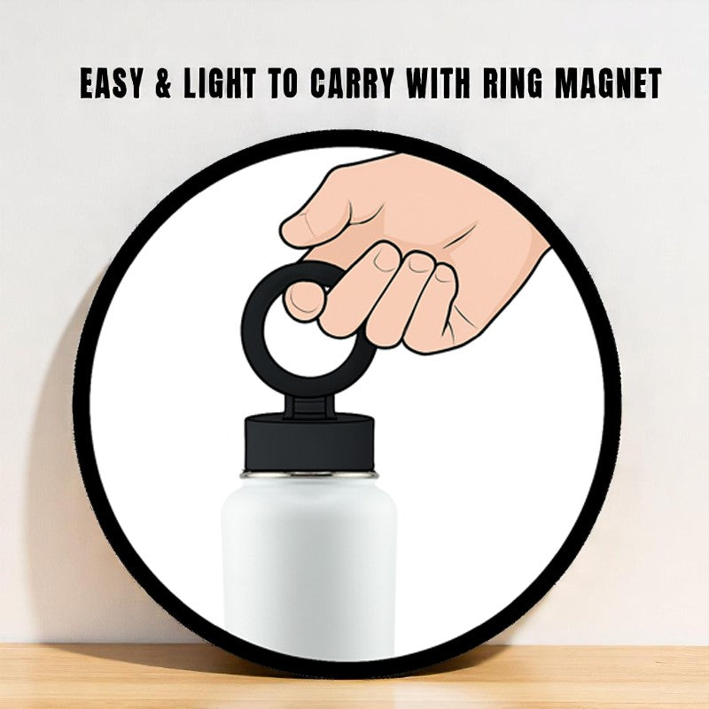 32oz Magsafe Stainless Steel, Double Wall Vacuum Insulated Phone Holder, Tripod Thermos Water Bottle