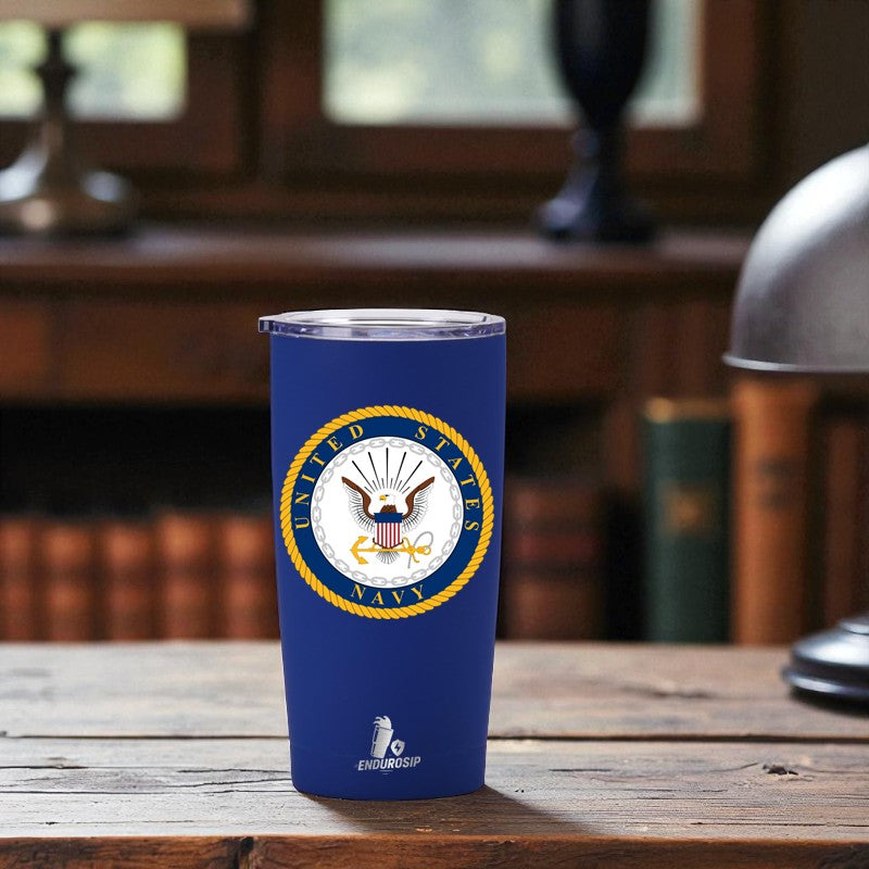 United States Navy Stainless Steel Insulated Tumbler – EnduroSip™