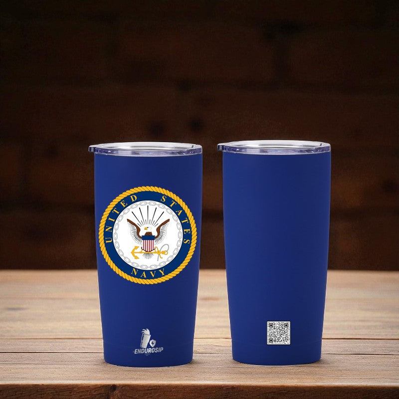 United States Navy Stainless Steel Insulated Tumbler – EnduroSip™