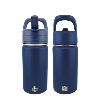 12 oz Kids Water Bottle Tumbler – Roblox-Inspired Front & Back | UVDTF 3D Permasticker | Leak-Proof, Insulated, Stainless Steel