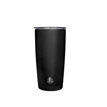 EnduroSip™ 20 oz Stainless Steel Tumbler | Double-Wall Vacuum Insulated | Black or White | MOQ 1