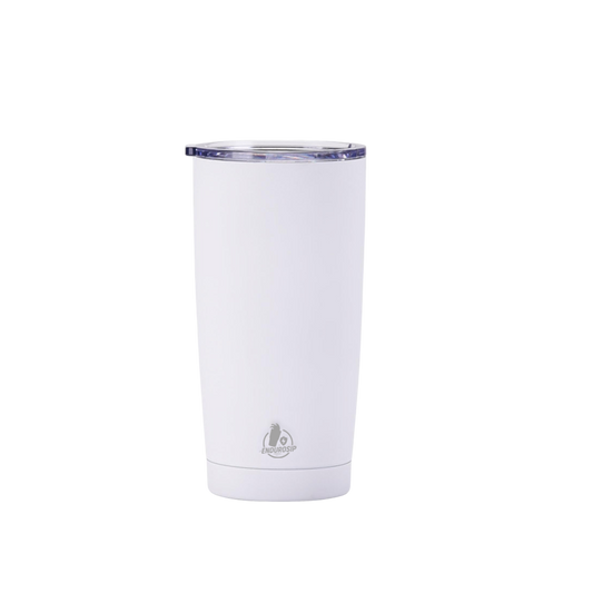 EnduroSip® 20 oz Double-Wall Vacuum Insulated Stainless Steel Tumbler – Black or White