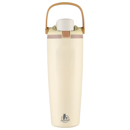 30 oz Lock Lid Handheld Stainless Steel Tumbler with Handle & Straw – EnduroSip