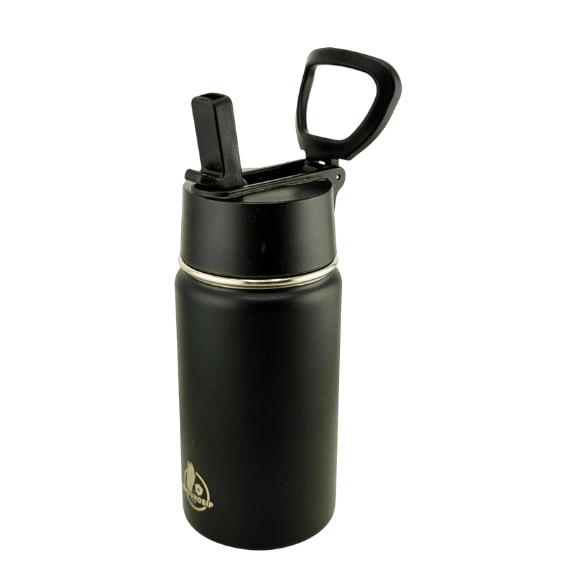 EnduroSip® 12 oz Kids Insulated Stainless Steel Water Bottle with Straw