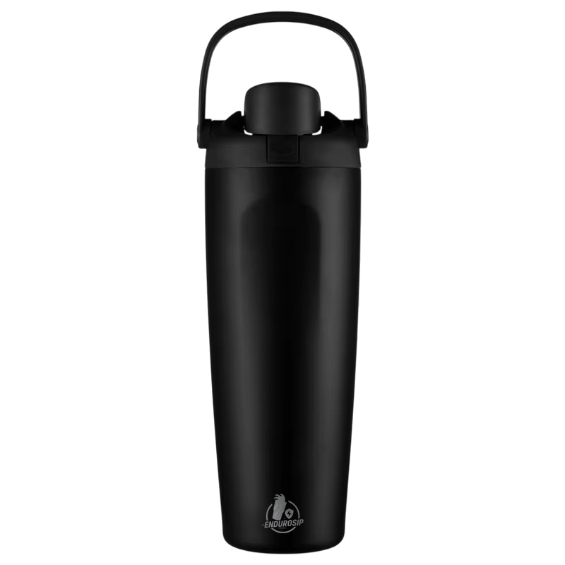 30 oz Lock Lid Handheld Stainless Steel Tumbler with Handle & Straw – EnduroSip