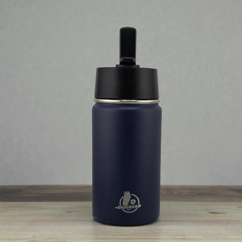 12 oz Kids K-POP Inspired Water Bottle – White | Front & Back UVDTF 3D Design