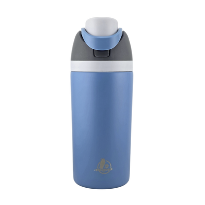 EnduroSip Kids Fruit Bottle Insulated Stainless Steel Water Bottle with Straw for Sports, Travel, and School, BPA-Free Sports Water Bottle, 16 oz