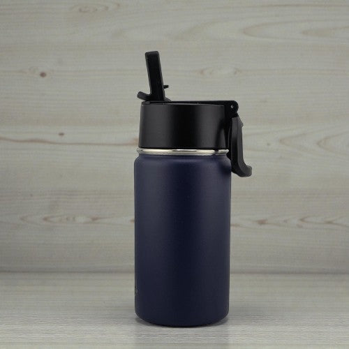 12 oz Kids K-POP Inspired Water Bottle – White | Front & Back UVDTF 3D Design