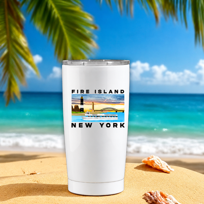 Fire Island Great South Bay 20 oz Stainless Steel Tumbler