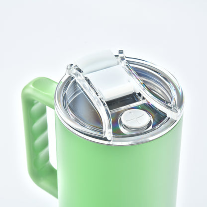 40 oz Tumbler Replacement Lids Clear Plastic Splash Resistant  compatible with Stanley Adventure Quencher Travel Tumbler