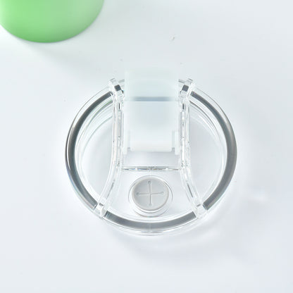 40 oz Tumbler Replacement Lids Clear Plastic Splash Resistant  compatible with Stanley Adventure Quencher Travel Tumbler