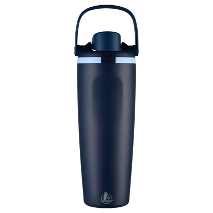 30 oz Lock Lid Handheld Stainless Steel Tumbler with Handle & Straw – EnduroSip