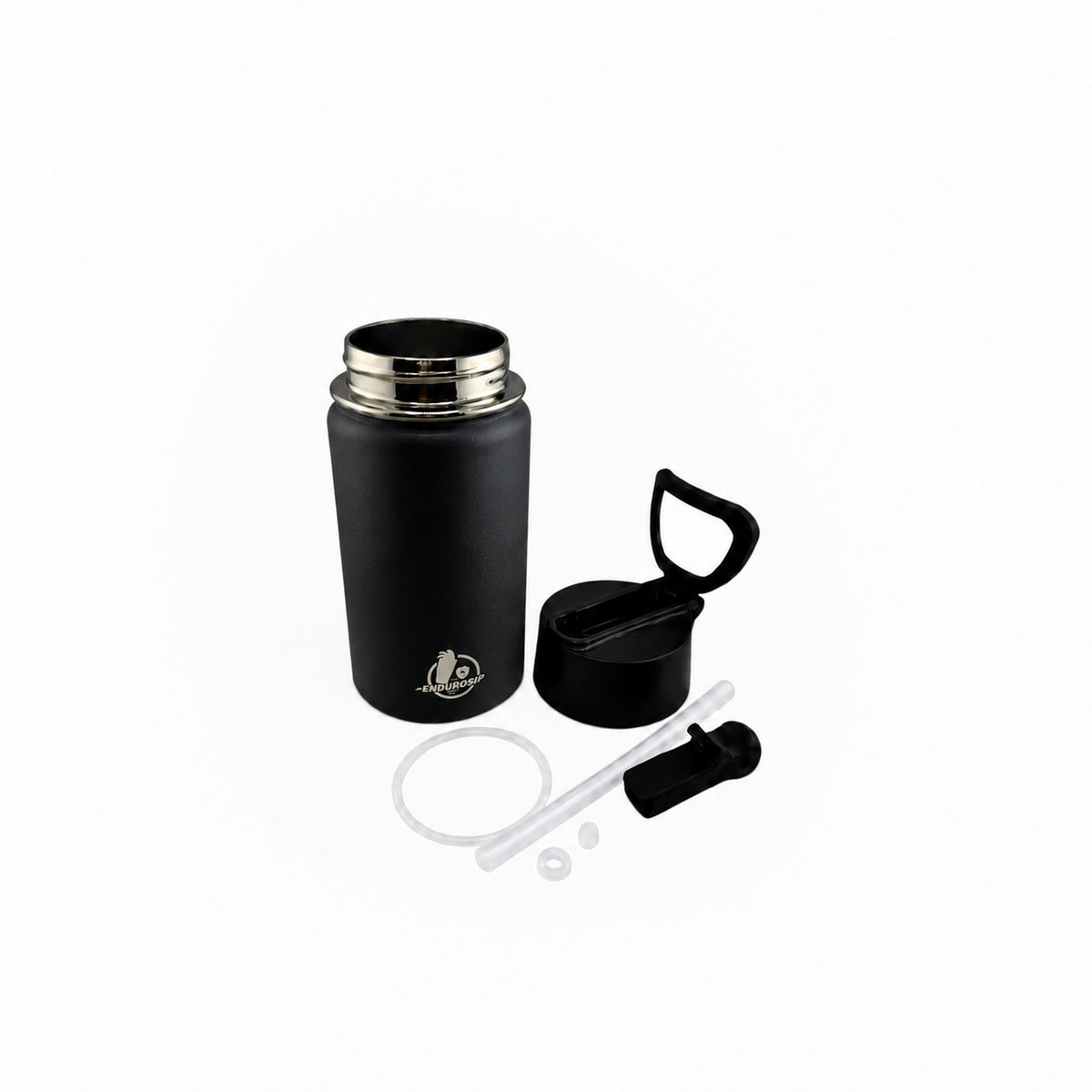 EnduroSip® 12 oz Kids Insulated Stainless Steel Water Bottle with Straw