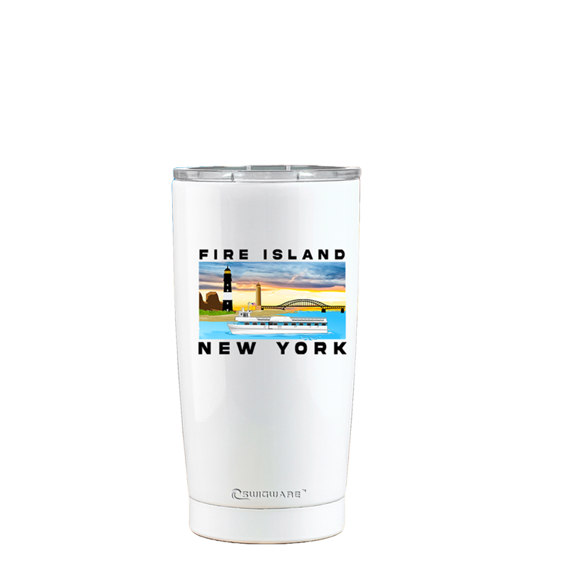 Fire Island Great South Bay 20 oz Stainless Steel Tumbler