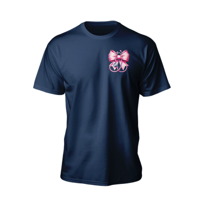 Registered Nurse Short Sleeve RN T-Shirt Navy Blue
