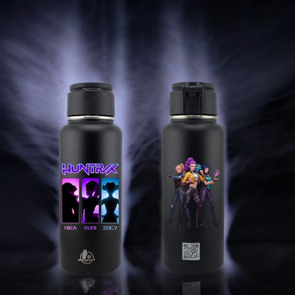 Endurosip 32 oz MagSafe Phone Holder Tumbler – K-Pop Demon Hunters Huntrx (Zoey • Mira • Rumi) | UVDTF 3D Permastickers