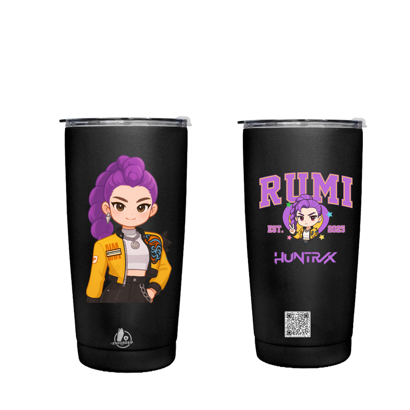 RUMI KPOP 20 oz Stainless Steel Tumbler – EnduroSip Exclusive Double-Wall Insulated Cup