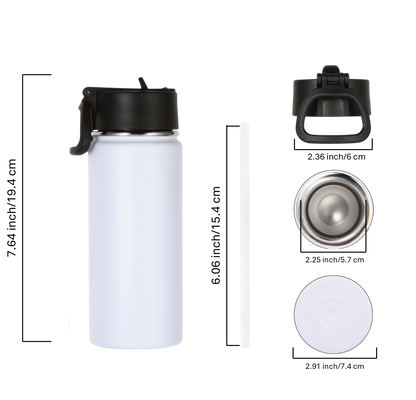 K-Pop Rumi  Double UVDTF 16 oz Water Bottle – Premium Vacuum Insulated | Wide-Handle Lid | Rumi & HuntrX Design