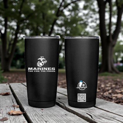 United States Marines Stainless Steel Insulated Tumbler – EnduroSip™