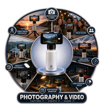 EnduroSip® 32 oz MagSafe Magnetic Phone Mount Water Bottle