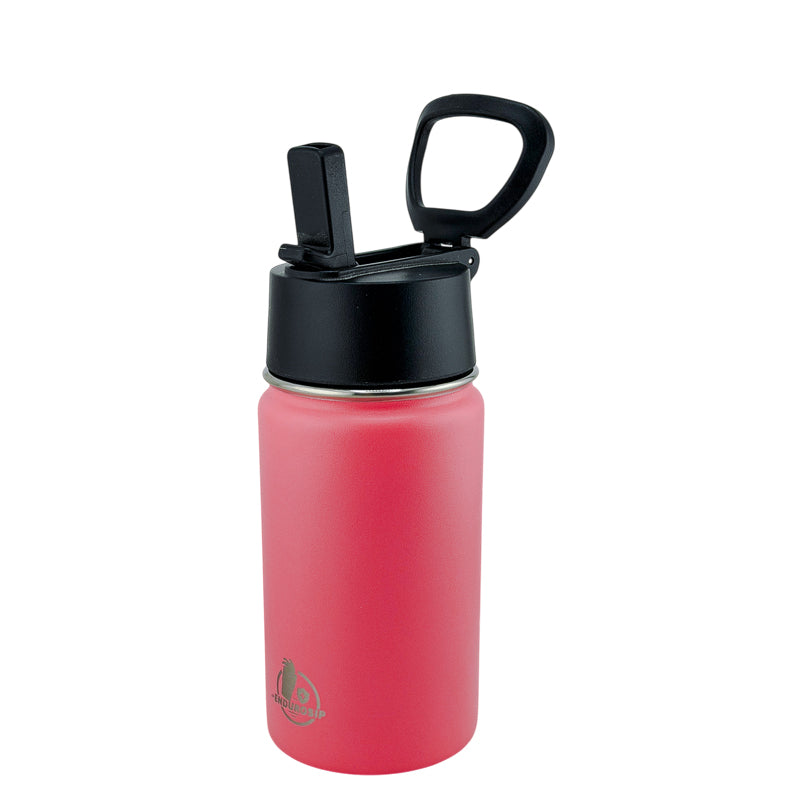 EnduroSip® 12 oz Kids Insulated Stainless Steel Water Bottle with Straw
