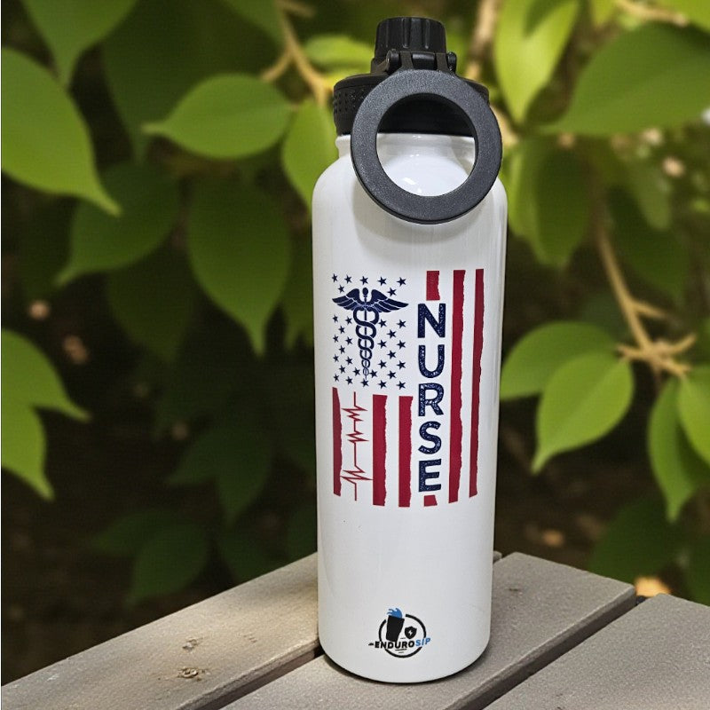 40oz MagSafe Stainless Steel Tumbler – Dual Lid (Straw + Magnetic Phone Holder) | Hot & Cold | EnduroSip