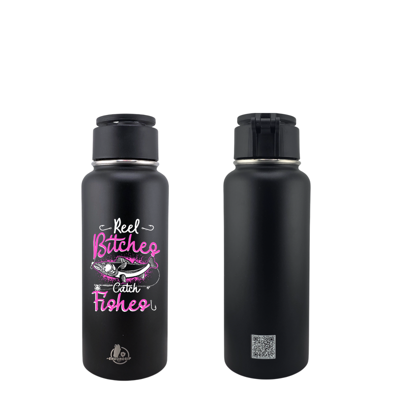 32 oz MagSafe Phone Holder Tumbler – “Reel Bitches Catch Fishes” Fishing Edition