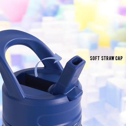 12 oz Kids Water Bottle Tumbler – Roblox-Inspired Front & Back | UVDTF 3D Permasticker | Leak-Proof, Insulated, Stainless Steel