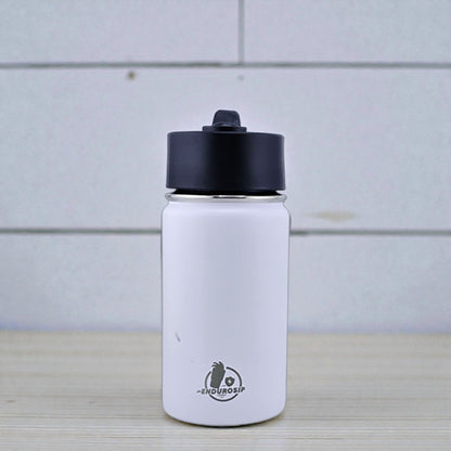 12 oz Kids Sports Kettle – EnduroSip® Double-Wall Insulated | Leak-Proof BPA-Free Lid | Rumi, Zoey & Mira K-Pop 3D UVDTF Sticker Edition