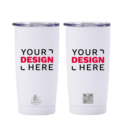Custom 20 oz Stainless Steel Tumbler – Design It Yourself | Upload Your Artwork