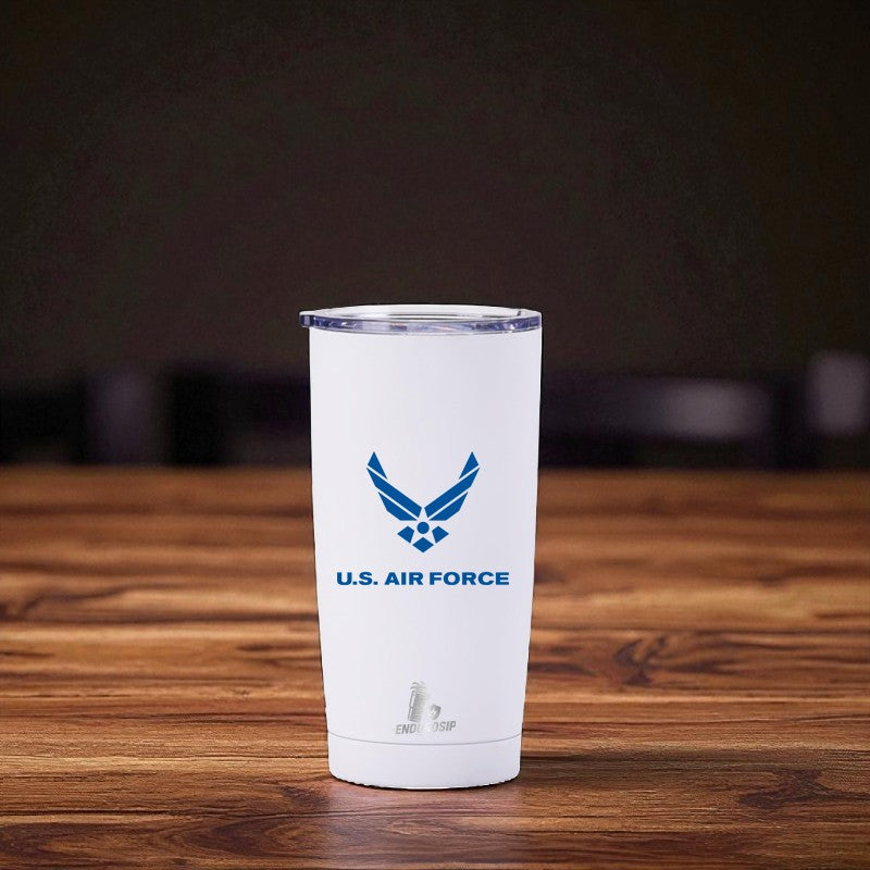 20 oz U.S. Air Force Tumbler – Official Emblem Design | EnduroSip™ Armed Forces Collection