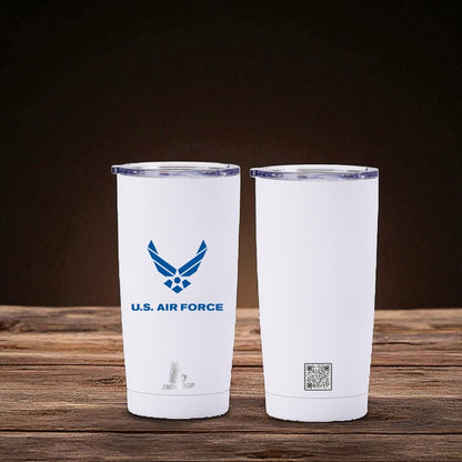 20 oz U.S. Air Force Tumbler – Official Emblem Design | EnduroSip™ Armed Forces Collection