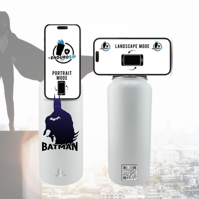 Batman 32 oz MagSafe Stainless Steel Tumbler – UVDTF 3D Permasticker Edition