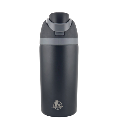 EnduroSip Kids Fruit Bottle Insulated Stainless Steel Water Bottle with Straw for Sports, Travel, and School, BPA-Free Sports Water Bottle, 16 oz