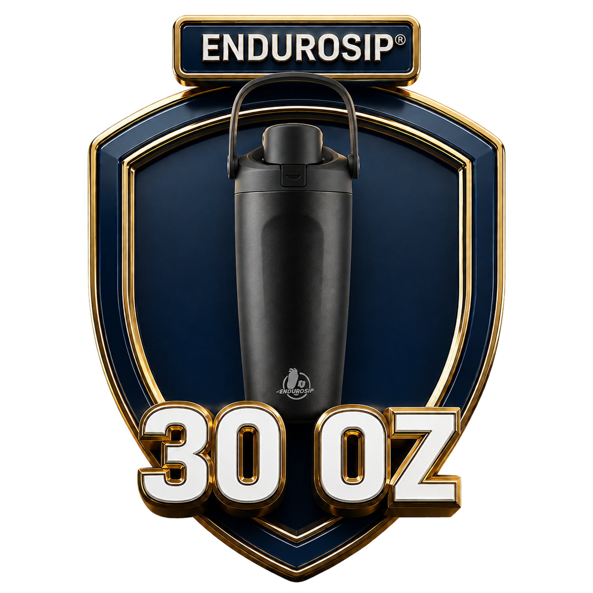 EnduroSip 30 oz Lock Lid feature badge showing 30 ounce capacity