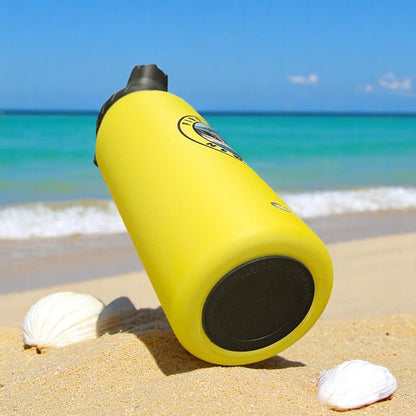 Surf Fire Island  950 ml Large Capacity Stainless Steel Vacuum Cup, Portable Handle, Sports Water Bottle White