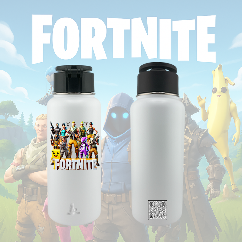 🔥 Fortnite 32 oz Stainless Steel MagSafe Tumbler – Gamer Edition | UVDTF 3D Design