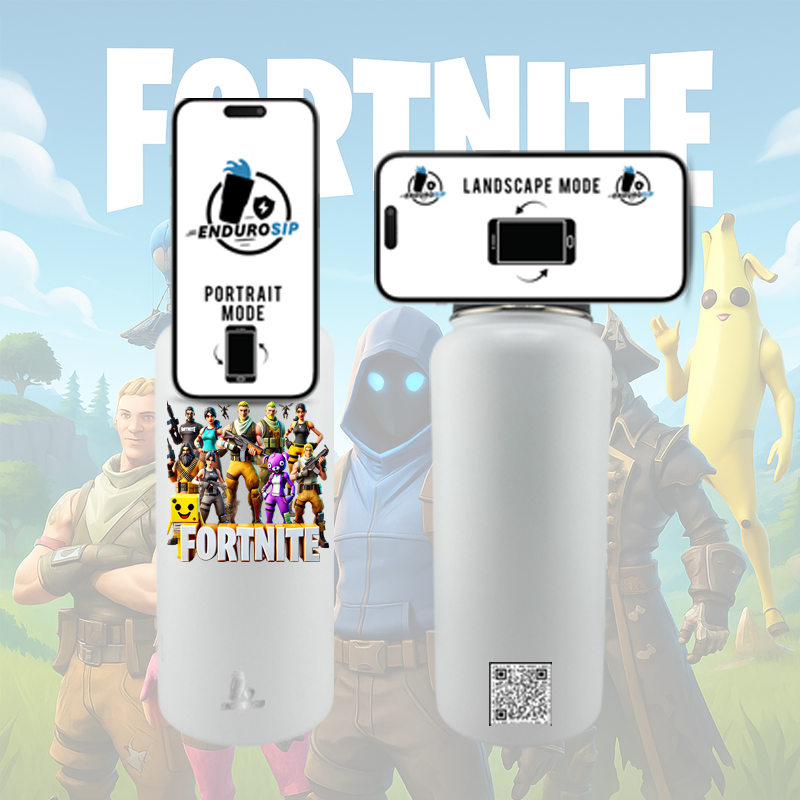 🔥 Fortnite 32 oz Stainless Steel MagSafe Tumbler – Gamer Edition | UVDTF 3D Design