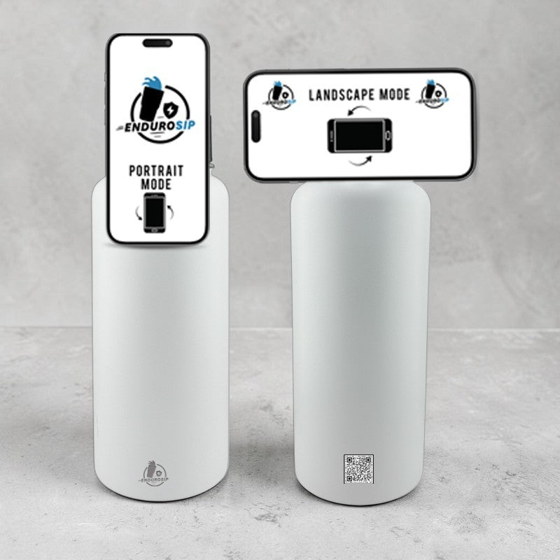 32oz Magsafe Stainless Steel, Double Wall Vacuum Insulated Phone Holder, Tripod Thermos Water Bottle