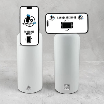 32oz Magsafe Stainless Steel, Double Wall Vacuum Insulated Phone Holder, Tripod Thermos Water Bottle