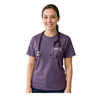 Short Sleeve CNA T-Shirt Purple