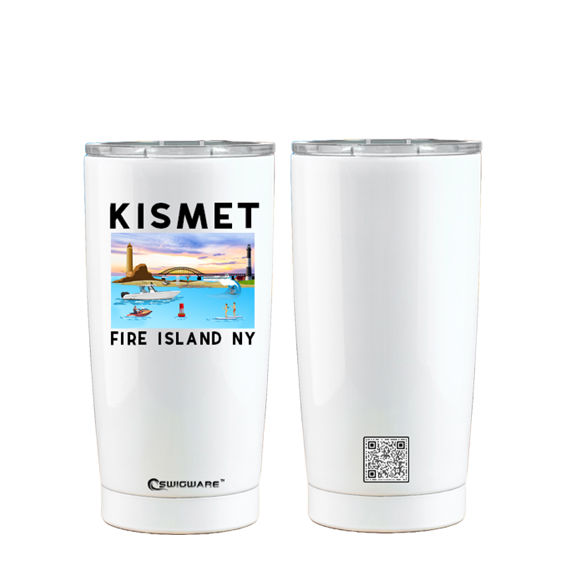 Kismet Beach Fire Island 20 oz Stainless Steel Tumbler