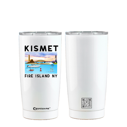 Kismet Beach Fire Island 20 oz Stainless Steel Tumbler