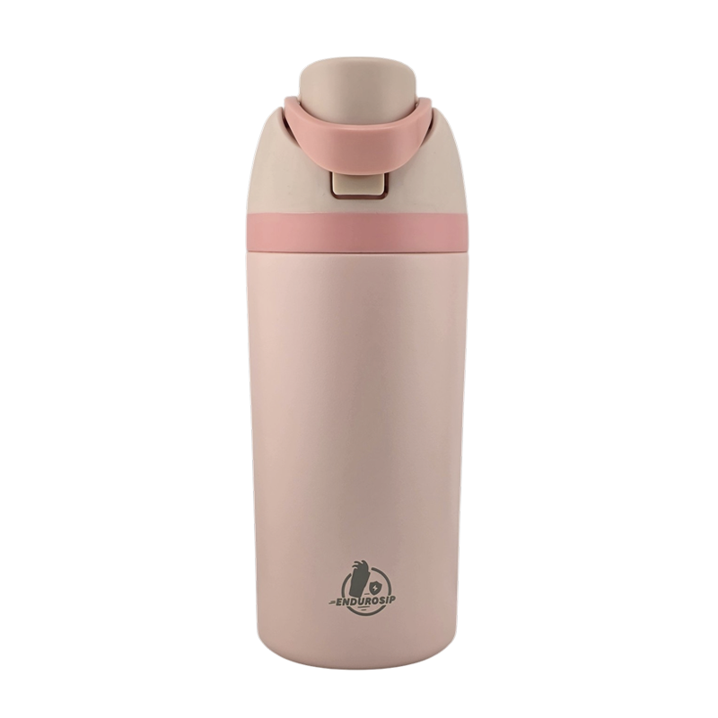 EnduroSip Kids Fruit Bottle Insulated Stainless Steel Water Bottle with Straw for Sports, Travel, and School, BPA-Free Sports Water Bottle, 16 oz