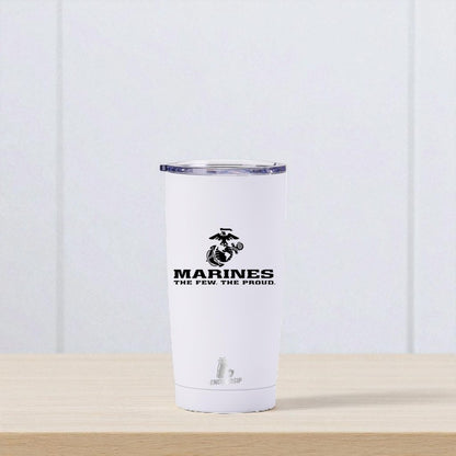 20 oz U.S. Marines Tumbler – “The Few. The Proud.” Emblem Design | EnduroSip™ Armed Forces Collection