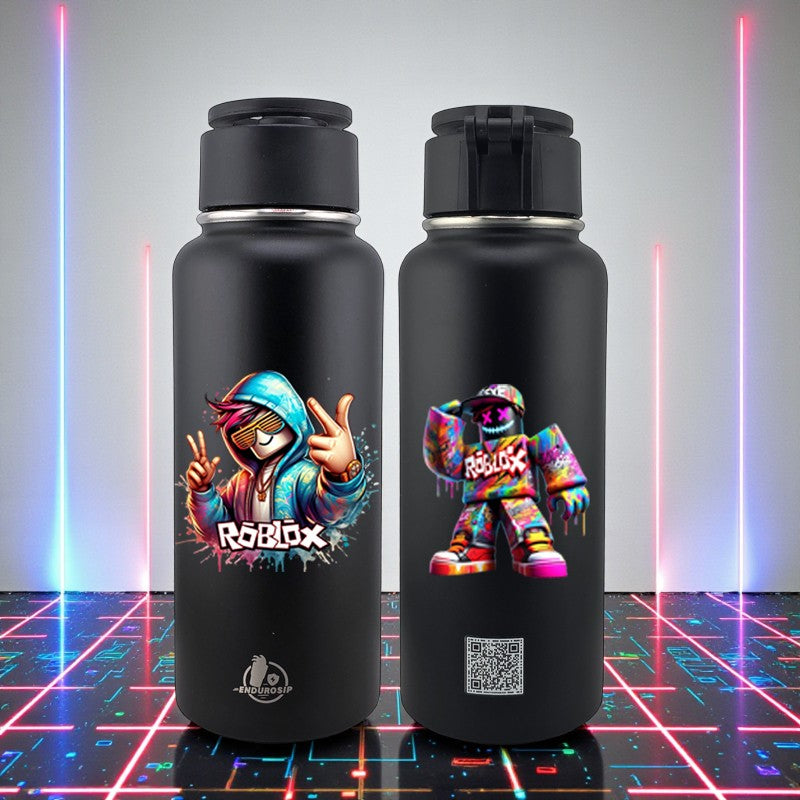 Roblox 32 oz MagSafe Water Bottle – Double-Sided 3D UVDTF Permastickers | Vacuum Insulated | EnduroSip